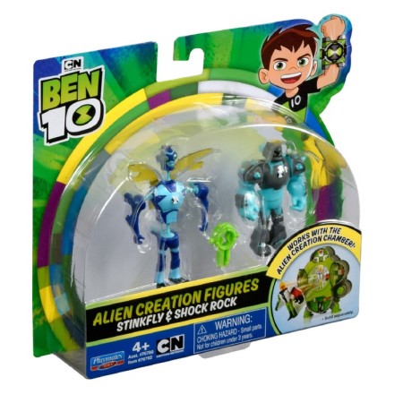 A set of 2 collapsible figures and key “Beetle and Shock Rock”, 5-6 cm-2