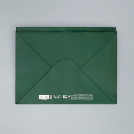 Gift package with a wide bottom "New Year's fairy tale", 25 x 19 x 18 cm, New Year-8