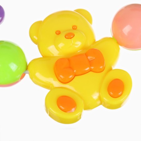 Stretching to a stroller/crib "Funny Bear", 4 toys, crumb me-10