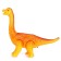 Dinosaur "Brachiosaurus Gravoyadnaya", works from batteries, with a projector, color mix