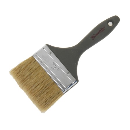 Brush flat Matrix euros, 100 mm, plastic handle, natural bristles