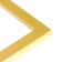 Photo frame Plastic "Mira" 25x35 cm, gold (plastic screen)