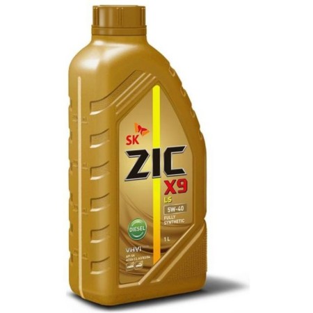 Motor oil zic X9 LS Diesel 5W-40, API SN / CF, synthetic, 1 liter