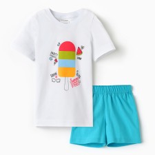 A set for a girl (T-shirt/shorts) 