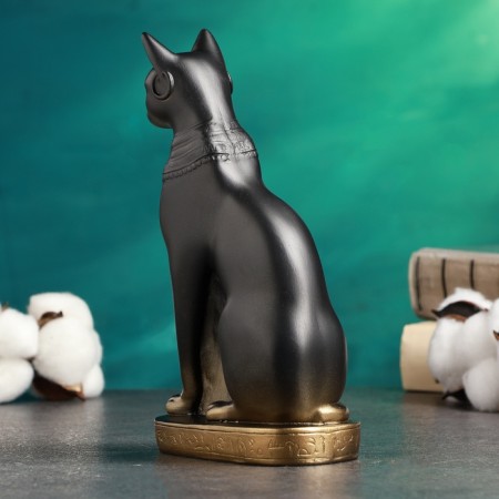 Figure "Cat of Egyptian" bronze, 11x20x7cm-2