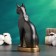 Figure "Cat of Egyptian" bronze, 11x20x7cm