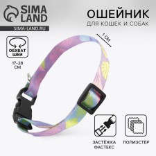 A collar for dogs and cats with fasting 
