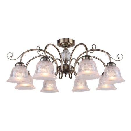 Vetus chandelier, 8x40W E14, bronze color