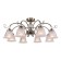 Vetus chandelier, 8x40W E14, bronze color