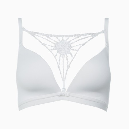 Female set (top/panties), white color, size 80V-7