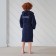 Terry robe of children's "beloved son" rr 32 (110-116 cm), blue