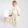 Baby Minaku: Basic Line Baby, Milk color, height 62-68