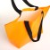 Bag Hoz A single -flower, 35*17*33, without lightning, handle dl 70cm, orange