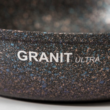 Granit Ultra pan, d = 24 cm, with a pen, anti -stick coating-6