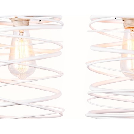 Lightwood LOOT LOFT AMBRELLA LIGHT, TraDITIONAL, TR8402, 3HE27, White Color-2