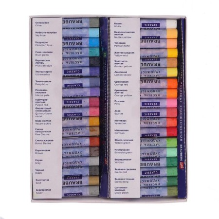 Oil pastel 36 colors, Brauberg Art Classic-2