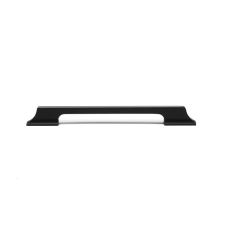 Cappio bracket handle, aluminum, m/o 192 mm, black color with gray insert-1