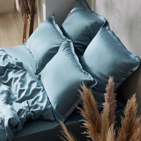 Pillowcase SL Home Tencel 70*70+3 cm, col. Gray-blue-5