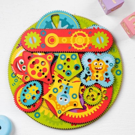 Puzzle - spirograph "Funny gears"-2