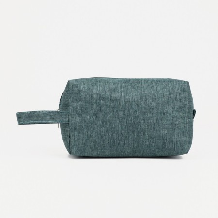 Lightning cosmetic bag, green color-1