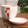 Flower pot "Girl in red" 6 l