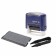 Corpusteum stamp Staff Printer 8051, 38 x 14 mm, 3 lines, 1 cash desk, blue