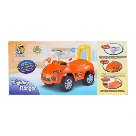 Tolokar "Race", light and sound effects, orange color-5