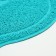 2-in-1 rug for a bowl/animal toilet two circles, 47 x 26 cm, turquoise