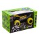 Radio-controlled jeep-trial jeep, works on the battery, yellow color