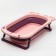Bath Bath Folding with a drain, "Bear", 83 cm., Pink color