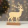 New Year's decor with backlight "New Year's Deer" 11 × 5 × 19 cm