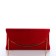 Female bag on a magnet, red color