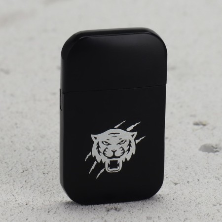 Gas lighter "Tiger", 6 x 3.5 cm.-1