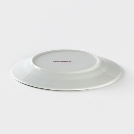 Plate ceramic pies of the “Madonna”, d = 17.5 cm, white color-2