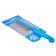 Delight comb, diveting 18/19 teeth 13/22 mm, plastic handle, blue
