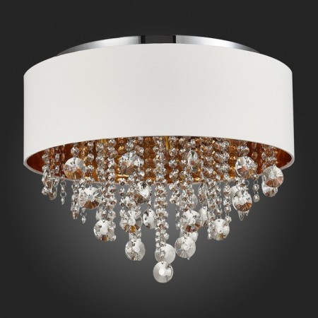Ceiling lamp ST LUCE. SL1350.502.06. Lacchia. 6x40 watts, E14, 50x50x42.5 cm, chromium color-4