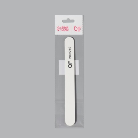 File - emery, abrasiveness 200/240, 18 cm, white color-3