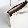 Female bag Textura, tout, medium size, white color