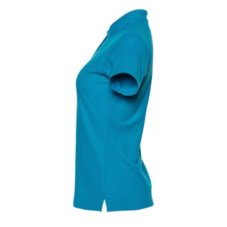 Female shirt, size 44, azure color-1