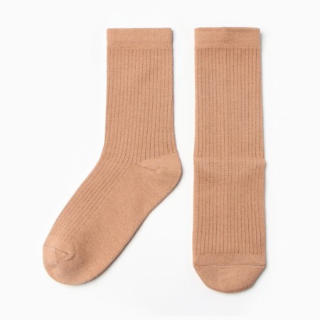 Women's socks long minku, col. Bezh, rr 36-39