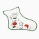 New Year! New Year's ceramic dish "New Year!", 20x15.5x3 cm, white color