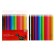 Pencils color plastic 24 colors Gamma "Cartoons", sharpened, PVC, euro suspension 251220213