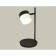 AMBRELLA LIGHT AMBRELLA AMBRIL, XB9802204, GX53 LED 12 watts, black sand, white matte