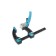 Roader clamp GROSS, fast -packed, metal case, 100 mm