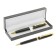 Ballic handle, gift, in the leatherette case, rotary, "file", black with gold