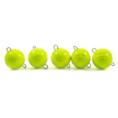 Cargo Cheburashka painted collapsible Yaman 5 pcs., 44 g, yellow-3