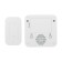 Wireless doorbell with digital coding 52 melody 150m IP56 (white) Rexant