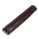 Penal-tubus for brushes, soft, 355 x 65 mm, 7k37, leatherette, reptile print, half-material, brown