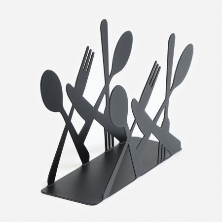 Salvetnik Dolyana "Devices", 13.5 × 4.5 × 9.5 cm, black color-3