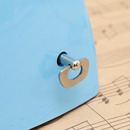 Metronone Mechanical Gleam, Blue, 40-408 beats per minute, 21 x 10 x 12 cm,-4